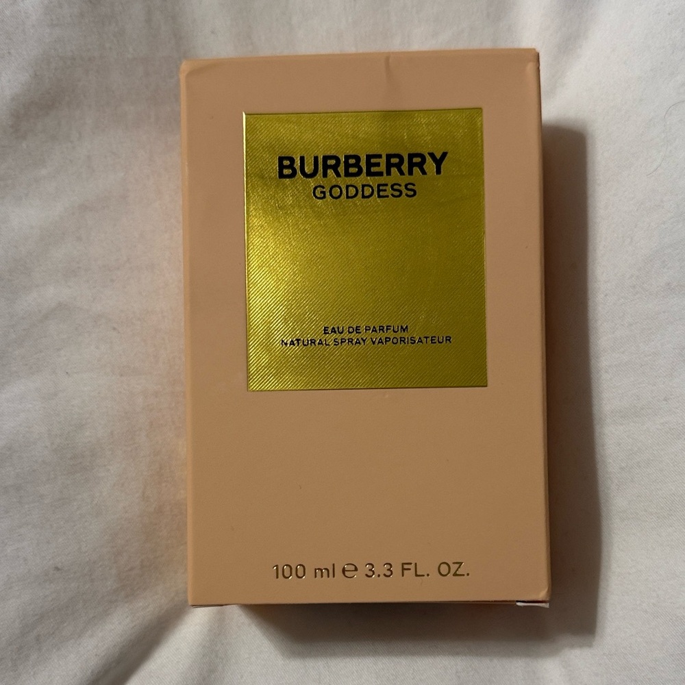 Burberry Goddess perfume 100ml bottle